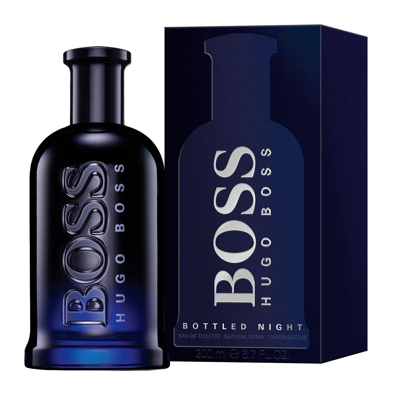 PERFUME ORIGINAL HUGO BOSS
BOTTLED NIGHT EAU DE TOILETTE
200ML
