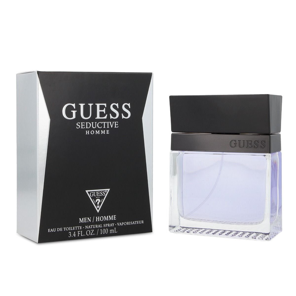 PERFUME ORIGINAL GUESS SEDUCTIVE HOMME MEN EAU DE TOILETTE 100ML
